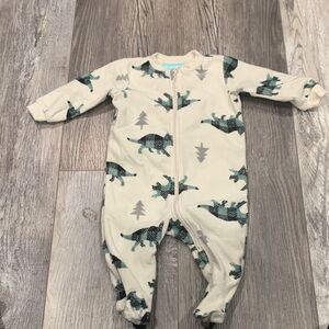 Pekkle Dinosaur Print Kids One Piece